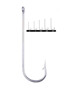 Youvella 1362 2D Uzun Pala Delikli Lüfer İğnesi 100lü...