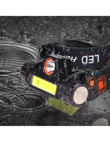 Şarjlı Dayanıklı Balıkçı Kafa Lambası Watton...