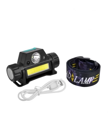 Şarjlı Sensörlü Mıknatıslı Kafa Lambası Watton Wt-055