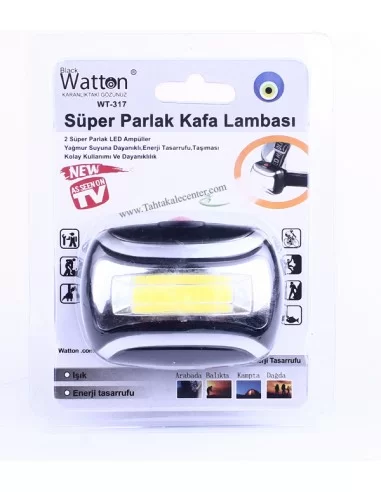 Blackwatton Wt-317 Ultra SMD Pilli Kafa Feneri
