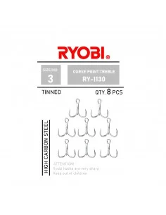 Ryobi İğne Curve Point Treble - Ry-1130 2