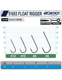 OWNER 51653 MH-12 FLOAT RIGGER 2