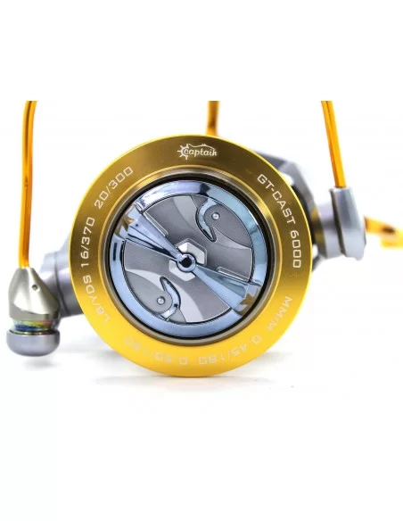 Captain GT-Cast Metal 6000 Tekne Makinesi 8+1 BB