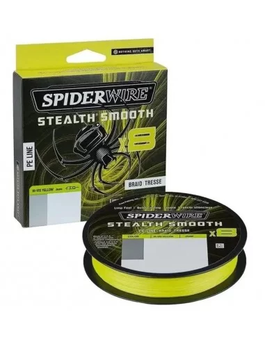 SpiderWire Stealth Smooth x8 Pe Braid 300m Hi-Vis Yellow Örgü İp