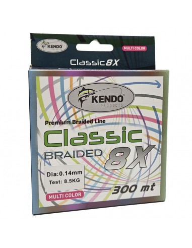 Kendo Classic 8X 300m Multicolor Örgü İp