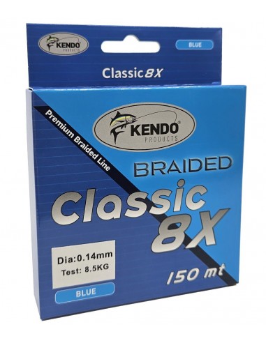 Kendo Classic 8X 150m Blue Örgü İp