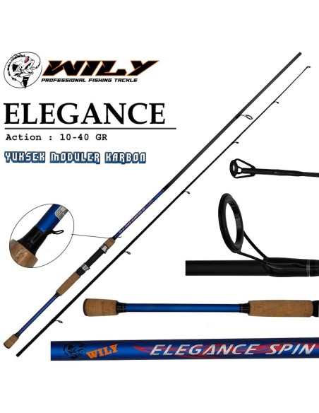 Wily Elegance 270 cm  Spin Kamış 10 - 40 gr