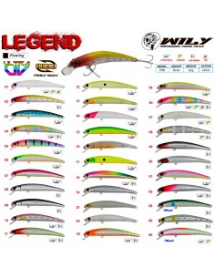 Wily Legend 9 cm Maket Balık 5.8 gr (0-0.6M)