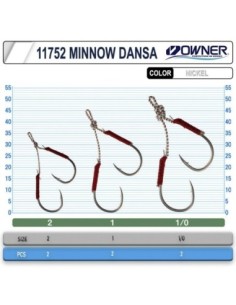 Cultiva 11752 Jig Minnow Dansa Assist İğne 2