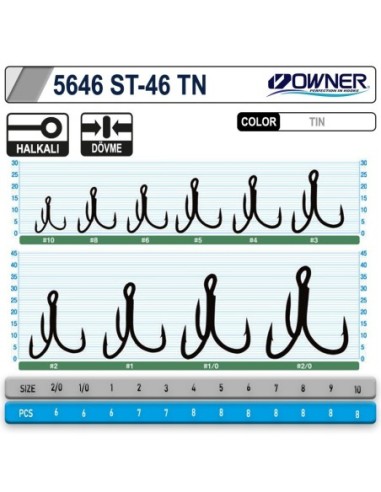 Owner 5646 St-46tn Tin Çarpma İğne