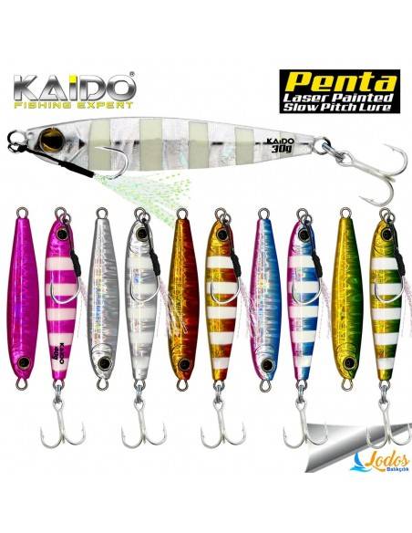 KAIDO Penta Slow Jig Pitch Lure 40 Gr