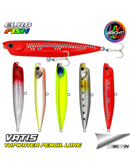Eurofish Aragon VATIS Popper 100mm 15gr Su Üstü Maket Balık