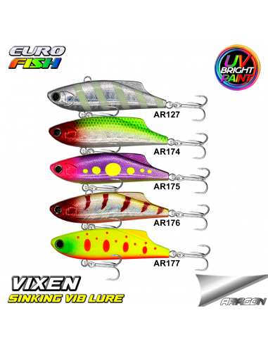 Eurofish ARAGON Vixen Vib 70mm 18Gr Vibrasyon...