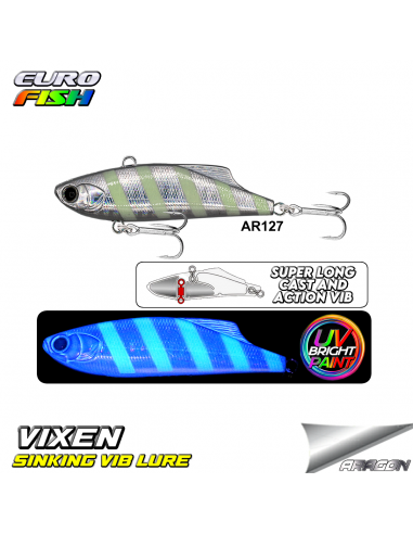Eurofish ARAGON Vixen Vib 70mm 18Gr Vibrasyon...