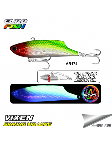 Eurofish ARAGON Vixen Vib 70mm 18Gr Vibrasyon...