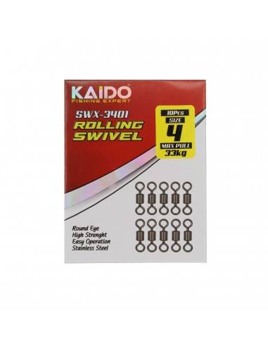 SWX-3401 Rolling Swivel (10 Pcs)