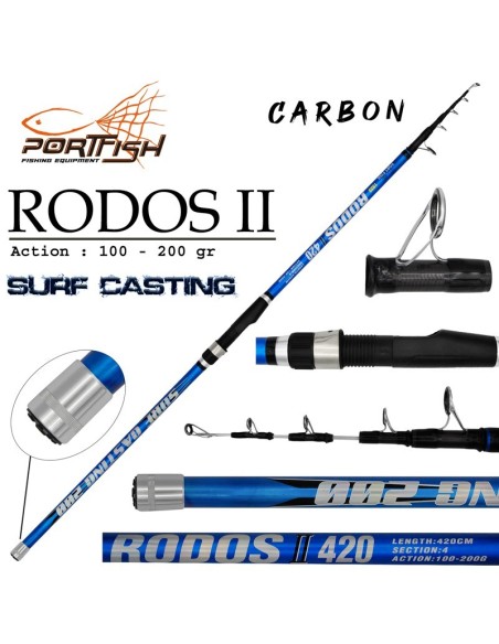 Portfish Rodos Surf 420 cm Olta Kamışı 100-200 gr