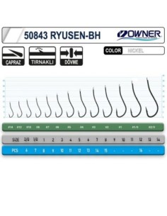 Owner 50843 Ryusen-Bh White İğne 2