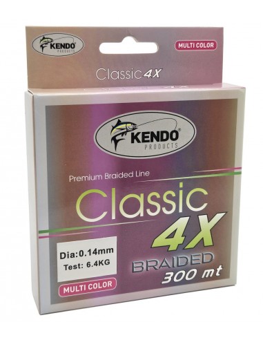 Kendo Classic 4X 300m Multicolor Örgü İp