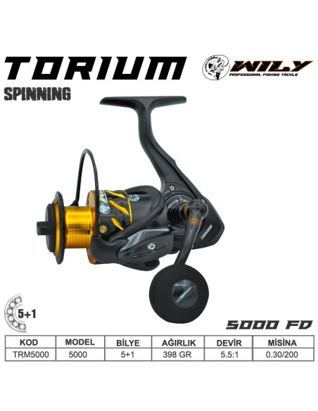 Wily Torium 5000 fd Olta Makinası 5+1 bb