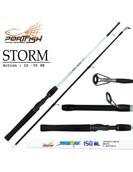 Portfish Storm Tekne Kamışı 135 cm  10-35 gr