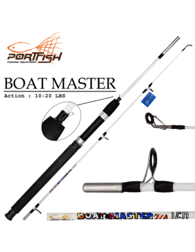 Portfish Boat Master Eco Tekne Kamışı 135 cm  10 -20 Lbs  - Beyaz