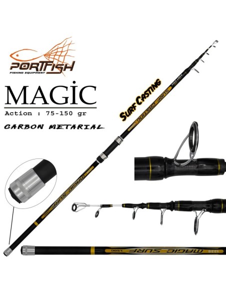 Portfish Magic Surf Olta Kamışı 350 cm  75-150 gr